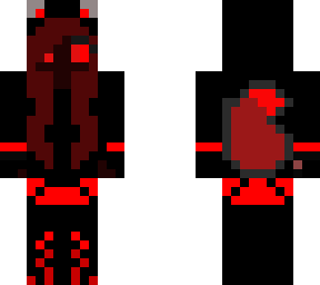 girl demonic wolf