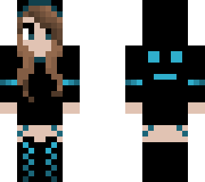 girl player (blue team)