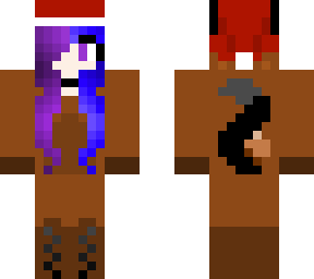 raindeer onsie w/santa hat (wolf furry)