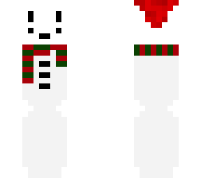 a very bad snowman