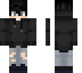 black hood