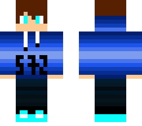 colorful blue boy