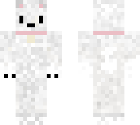 cute white dog pastel