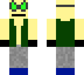 guy with green vest