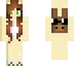 llama girl remake