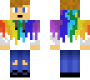 rainbow hoodie boy