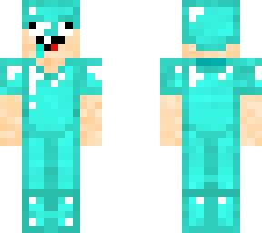 trolling diamond armor with skin