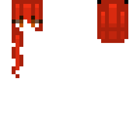 blood red head