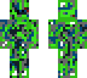destroyed green man