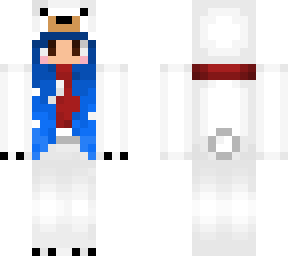 recolor of polar bear onesie