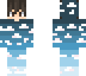 blue cloud hoodie boy for snackflak