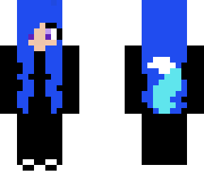 blue wolf girl