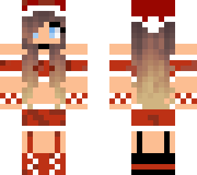 cute santa girl
