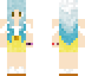 girl yellow