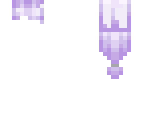 lavender ponytail