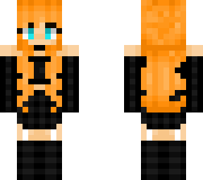 orange haired girl edit