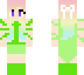 rainbow girl to alien