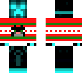 tron creeper w/ christmas sweater