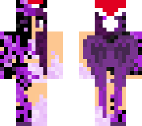 angel vs demon creator skin with christmas hat (do not edit)