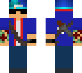 blue-haired dagger dude