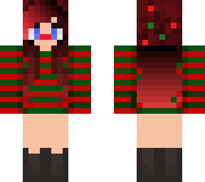 cute christmas reindeer girl