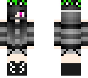 girl zane with magenta eyes and a flower crown