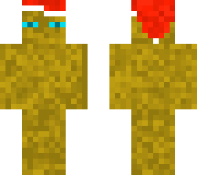 gold christmas enderman
