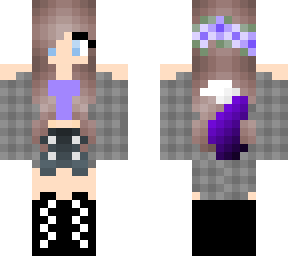me in minecraft