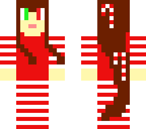 upguin candy cane skin