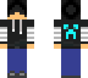 aidentdm with hoodie down