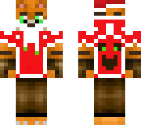 cat man santa