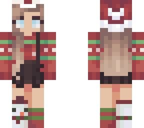 edited girl christmas base