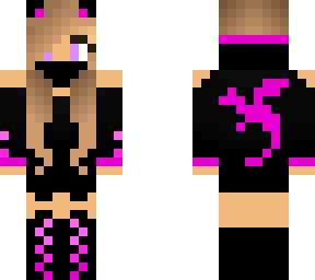 halloween girl with purple accents