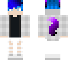 my oc wolf skin!