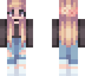 pale gothic blonde edit diff jeans