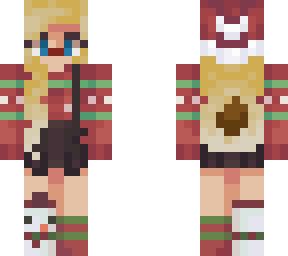 reindeer christmas girl