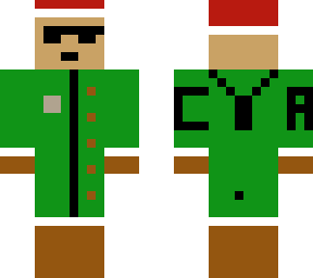 santa's elf on break