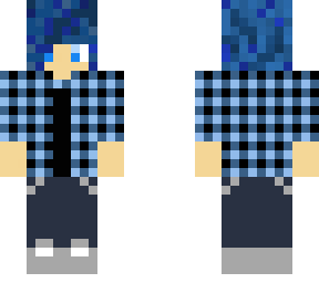 short blue hair (my version)