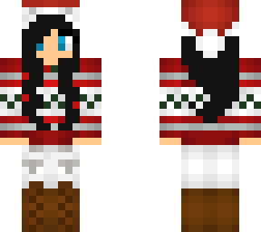 sweater and hat