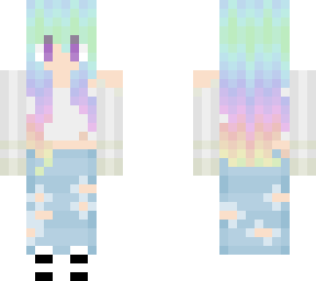 tie-dye hair