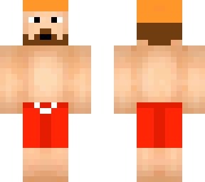 beach man
