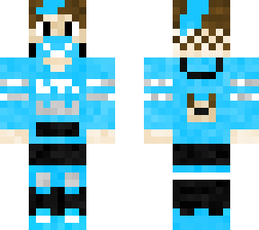 blue lemon's official skin for yt (3d)