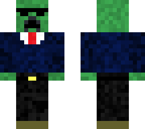 creeper in a suit