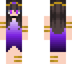 purple goddess girl