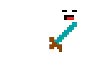 sword with person