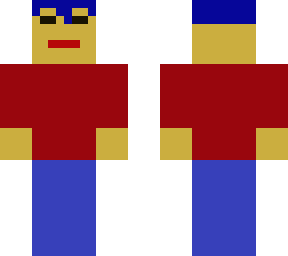 the blue guy