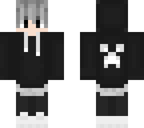 black hoodie