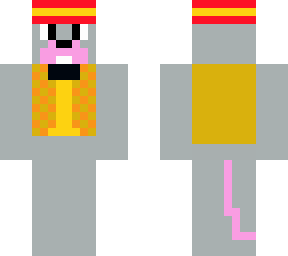 chuck e cheese (checkered vest)