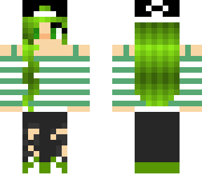 green girl