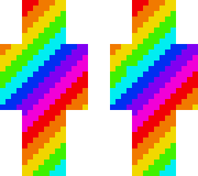 rainbow gradient skin - don't copy/steal!